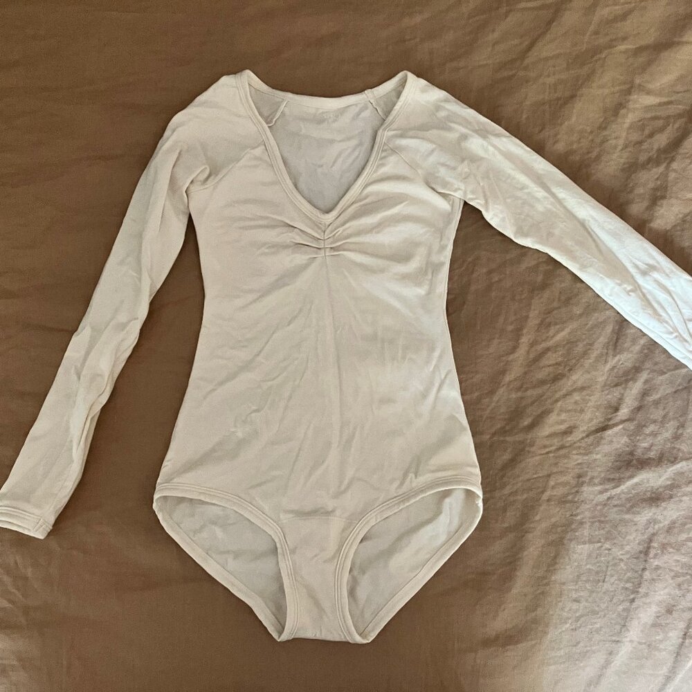 ARQ Paloma leotard natural size small